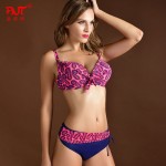 Plus Size Bikini Set Sexy High Waist XXXL Swimwear Women 2017 Newest Push Up Big Size Swimsuit Padded Bra