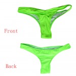 Plus Size S-XL Thong Sexy Brazilian Bikini Swimming Trunks Bikini Triangle Biquines Brasileiros Biquini Bikini Bottom Underwear