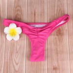 Plus Size S-XL Thong Sexy Brazilian Bikini Swimming Trunks Bikini Triangle Biquines Brasileiros Biquini Bikini Bottom Underwear