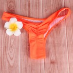 Plus Size S-XL Thong Sexy Brazilian Bikini Swimming Trunks Bikini Triangle Biquines Brasileiros Biquini Bikini Bottom Underwear