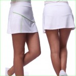 Polyester Running Yoga Skirts Girl Bust Fitness Skirt for Women Tennis Badminton Dance Quick Dry