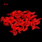 Promotion! soft bait 100pcs 2cm 0.35 grams maggot Grub Protein Soft Lure Baits Worm Artificial Fishing Lures for carp