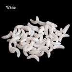 Promotion! soft bait 100pcs 2cm 0.35 grams maggot Grub Protein Soft Lure Baits Worm Artificial Fishing Lures for carp