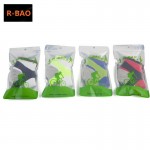 R-BAO 3 Pairs Professional Badminton Basketball Socks Non-slip Men Women Sports Socks For Running Yoga Tennis Cycling Hiking