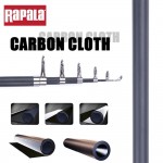 Rapala Brand THUNDER STICK Carbon Fiber Fishing Rod Telescopic Fishing Pole Carp Feeder Spinning Rod 2.1m 2.4m 2.7m 3.0m 3.6m