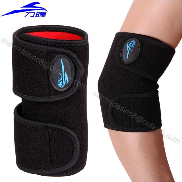 Right Elbow brace relief elbow pain adjustable elastic Strong Sports Badminton elbow support protector pad 1 piece