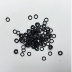 Rompin 100Pcs Carp fishing rigs Quick change Round rig rings fishing rigs O rings 3.1mm&3.7mm