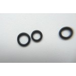 Rompin 100Pcs Carp fishing rigs Quick change Round rig rings fishing rigs O rings 3.1mm&3.7mm