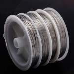 Rompin 10M 1*7 Strands Stainless Steel Wire Fishing line Wire Trace with Coating Wire Leader Coating Jigging Wire Lead Fish Line