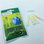 Rompin 25pcs/5bag Fishing Float Light stick Fishing Rod Tip Bait Alarm Night Fish Bobber Glow Stick visible  3.0x25mm 4.5*37mm