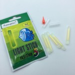 Rompin 25pcs/5bag Fishing Float Light stick Fishing Rod Tip Bait Alarm Night Fish Bobber Glow Stick visible  3.0x25mm 4.5*37mm