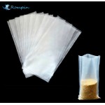 Rompin 50Pcs PVA bags Available Carp fishing tackle PVA bags mesh for Carp Coarse Boilie Pellet Bait 7*14cm