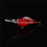 Rushed 2015 hot sale 1pcs hard plastic crankbait carp fishing tackle 3d eyes bait wobbler japan