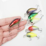 S Japan Mini Fishing Crankbait Lure Swim Fish Fishing Lure Artificial Hard Crank Bait Topwater Wobbler Fishing Tackle #B0