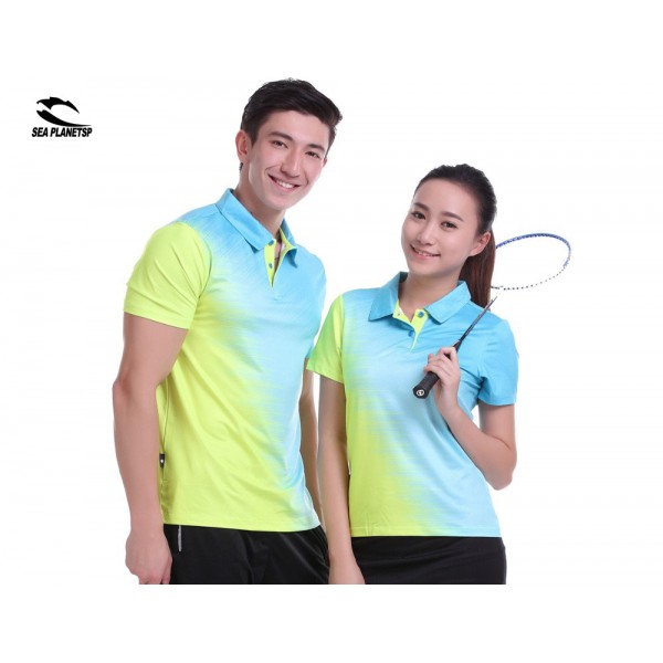 SEA PLANETSP 2017 New Sportswear Quick Dry badminton shirt ,Women / Men badminton clothes table tennis shirt table tennis clothe