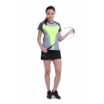 SEA PLANETSP 2017 Sportswear sweat Quick Dry breathable badminton shirt , Women / Men table tennis clothes team Gym T Shirts