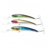 SEALRUER Fishing Lures 16cm 17.4g  Big Deep Float Minnow Crankbait  Fishing Wobber with  2 Hooks Long Tongue