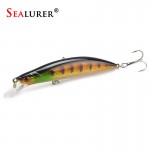 SEALURER  Minnow Fishing Lure 11cm 12.7g with 2 Hooks Fish Wobbler Tackle Crankbait Artificial Japan Hard Bait Swimbait