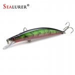 SEALURER  Minnow Fishing Lure 11cm 12.7g with 2 Hooks Fish Wobbler Tackle Crankbait Artificial Japan Hard Bait Swimbait