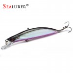 SEALURER  Minnow Fishing Lure 11cm 12.7g with 2 Hooks Fish Wobbler Tackle Crankbait Artificial Japan Hard Bait Swimbait