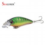 SEALURER  Minnow Fishing Lure With 6# Hooks Fish Wobbler Pesca Tackle Crankbait Artificial  Hard Bait Swimbait