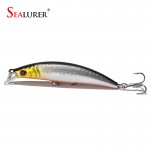 SEALURER 1pcs  8CM/8.2g Fishing Lures Pike Fishing Bait Minnow Bass Floating Perch Lure Fishing Tackle 