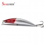 SEALURER 1pcs  8CM/8.2g Fishing Lures Pike Fishing Bait Minnow Bass Floating Perch Lure Fishing Tackle 