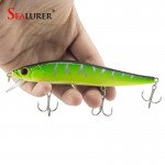 SEALURER Brand Floating Fishing Minnow Lure 14cm 23g Carp 2# Hooks 3D Eyes Pesca Wobble Hard Bait Crankbait Tackle 1pcs/lot