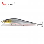 SEALURER Brand Floating Fishing Minnow Lure 14cm 23g Carp 2# Hooks 3D Eyes Pesca Wobble Hard Bait Crankbait Tackle 1pcs/lot