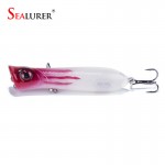 SEALURER Brand Popper Wobbler Fishing lure With 6# hooks  floating crankbait artificial bait  poper  pesca carp pike