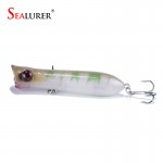 SEALURER Brand Popper Wobbler Fishing lure With 6# hooks  floating crankbait artificial bait  poper  pesca carp pike