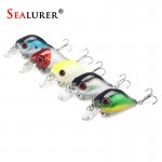 SEALURER Floating Wobbler Fishing VIB Lure 5cm 9G Artificial Fly Pesca Crankbait Hard Bait Jerkbait Tackle 5color Available 1Pcs