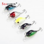 SEALURER Floating Wobbler Fishing VIB Lure 5cm 9G Artificial Fly Pesca Crankbait Hard Bait Jerkbait Tackle 5color Available 1Pcs