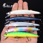 Sea Lure Fishing Lure Bait Threadfin Shad fish Bait ball Glass Minnow 9g Bait Ball hook VMC fishing tackle  jerkbait pesca