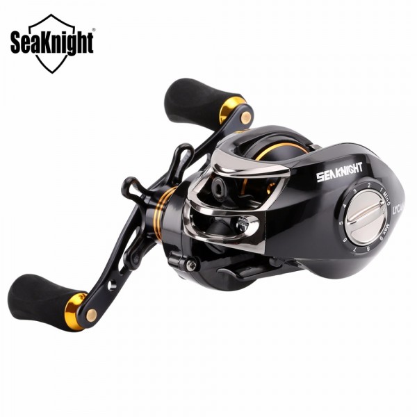 SeaKnight Bait Casting Fishing Reel LYCAN 1200HG Magnetic Brake System 7.0:1 Brand Fishing Wheel Tackle 12+1 BB Max Drag 5KG