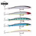 SeaKnight Minnow 110mm 13g Hard Lure SK005 Artificial Fishing Bait Fishing Lures Wobblers Swimming Depth 0.3-0.9M Floating Lure