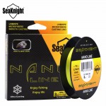 SeaKnight NANO 300M 4 Strands Braided Fishing Lines Multifilament PE Fine Fishing Line 4LB 6LB 8LB 10LB  Diameter 0.07-0.12mm