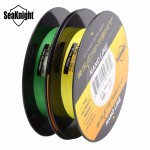 SeaKnight NANO 300M 4 Strands Braided Fishing Lines Multifilament PE Fine Fishing Line 4LB 6LB 8LB 10LB  Diameter 0.07-0.12mm