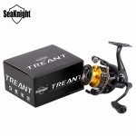 SeaKnight TREANT Series Spinning Fishing Reel 5.2:1 10+1 Ball Bearings 2017 Carbon Fiber Drag System Max Drag 8-12KG Fish Gear