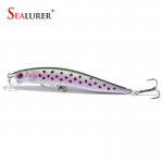 Sealurer Floating Fishing Lure 10CM 7.5G Minnow Wobbler Hard Bait Pesca Carp Isca Crankbait 5 Colors Available Fishing Tackle