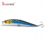 Sealurer Floating Fishing Lure 10CM 7.5G Minnow Wobbler Hard Bait Pesca Carp Isca Crankbait 5 Colors Available Fishing Tackle