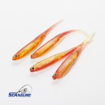 Seanlure 4pcs/Pack 10cm 3g Jelly Fish Soft Lure Foil Inside Plastic Artificial Lure Isca Pesca 4 Colors Optional Fishing Tackle