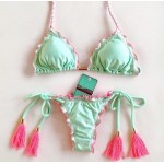 Sexy Brazilian Bikini 2017 Biquini Swim Suit Bathing Suit maillot de bain Beach Wear Swimwear Women Swimsuit Braided Bikinis set