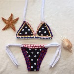 Sexy Brazilian Bikini 2017 Handmade Crochet Bikini Swimsuit  Women Swimwear Bathing Suit Biquini Maillot De Bain BJ001