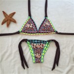 Sexy Brazilian Bikini 2017 Handmade Crochet Bikini Swimsuit  Women Swimwear Bathing Suit Biquini Maillot De Bain BJ001