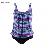 Sexy Tankini Bikinis Women Brazilian Bikini 2017 Plus Size Swimwear Biquini High Waist Swimsuit Two Pieces Bathing Suit XXXL