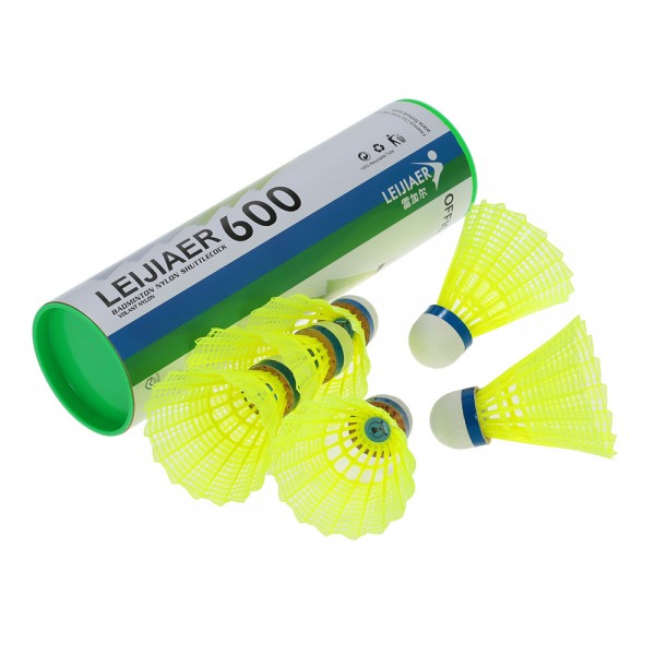 Shuttlecock 6pcs Gym Exercise Training Nylon Badminton Ball High Quality Badminton Shuttlecock With A Box Sports Accessories