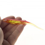 Soft Lure 6pcs/lot 2.1g 9cm Fishing Shad Worm Bait Jig Head Soft Lure Fly Fishing Bait Fishing Lures