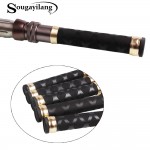 Sougayilang 1.3-2.4m Mini Fishing Rod Portable Carbon Fiber Rod Pocket Telescopic Fishing Rod Spinning Fishing Rod Vara De Pesca