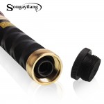 Sougayilang 1.3-2.4m Mini Fishing Rod Portable Carbon Fiber Rod Pocket Telescopic Fishing Rod Spinning Fishing Rod Vara De Pesca